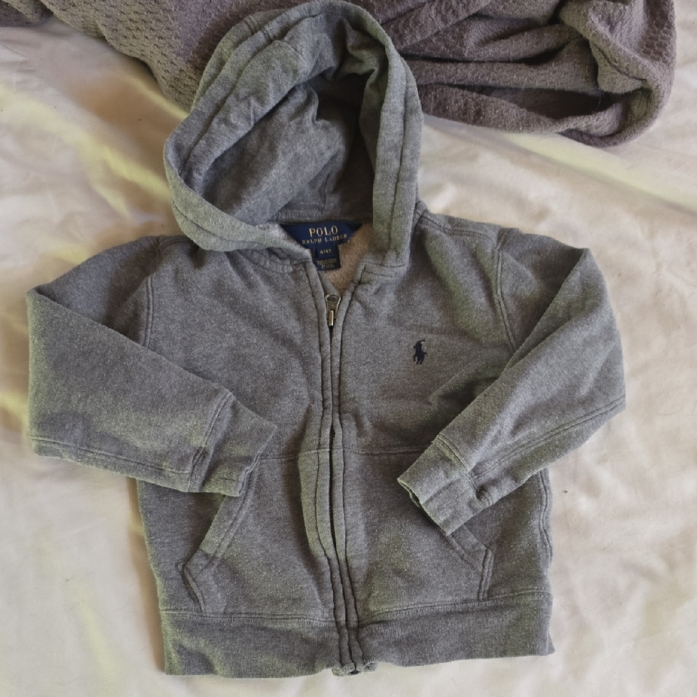 Polo by Ralph Lauren Kids Charcoal Hoodie
